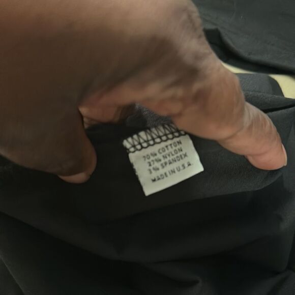 Brynn Walker Black Front Button Tunic Top M - Picture 8 of 8